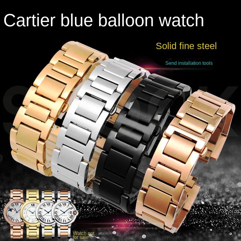 Cartier Watch Tank - 남녀공용 금속 스테인레스 스틸 시계 밴드,