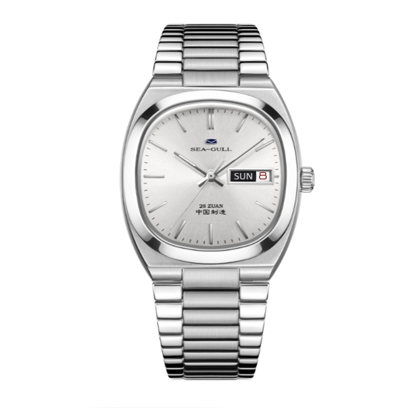 Seiko Watch Presage - 시걸 뉴 34mm 남성용 레트로 손목시계