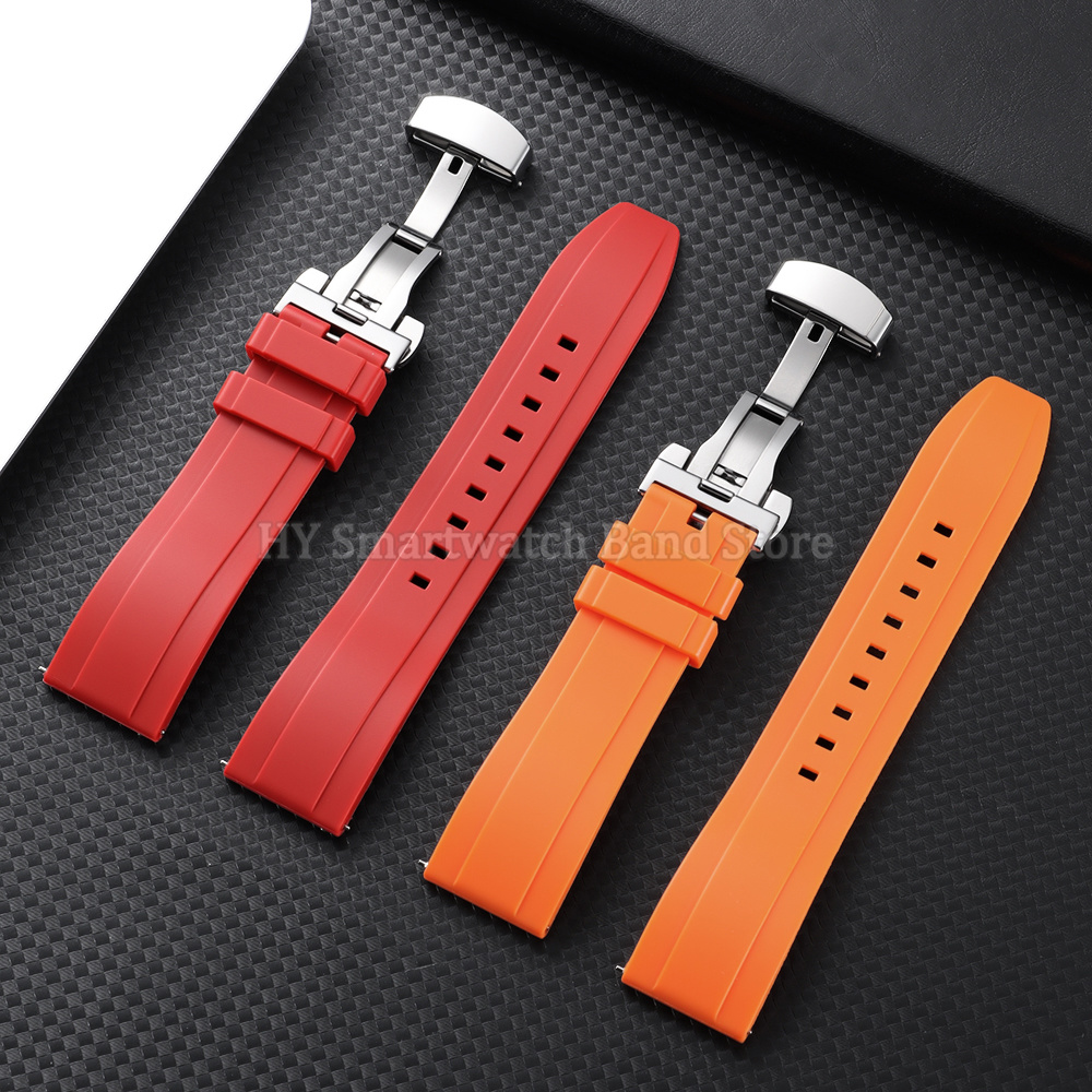 18mm 20mm 22mm 24mm 실리콘 시계 스트랩 - Suede Strap Watch 리뷰 및 가격
