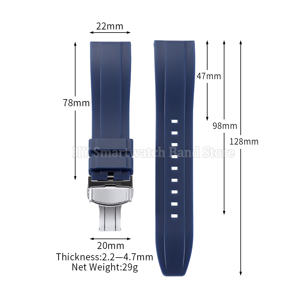 18mm 20mm 22mm 24mm 실리콘 시계 스트랩 - Suede Strap Watch 리뷰 및 가격