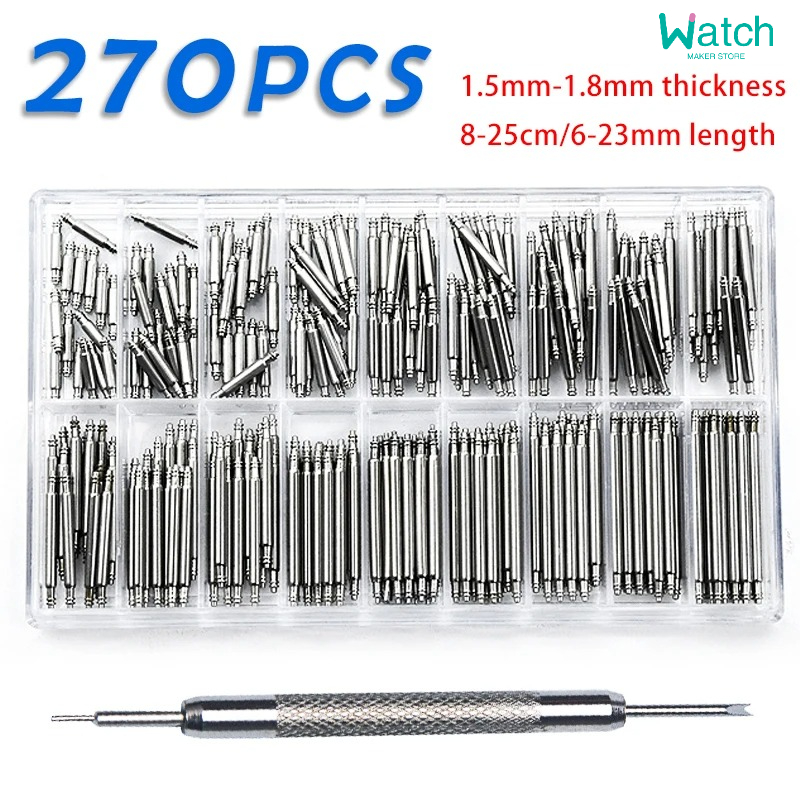 270 개/대 Strainless 스틸 스프링 바 Di - Spring Bar Tool Set 리뷰 및 가격