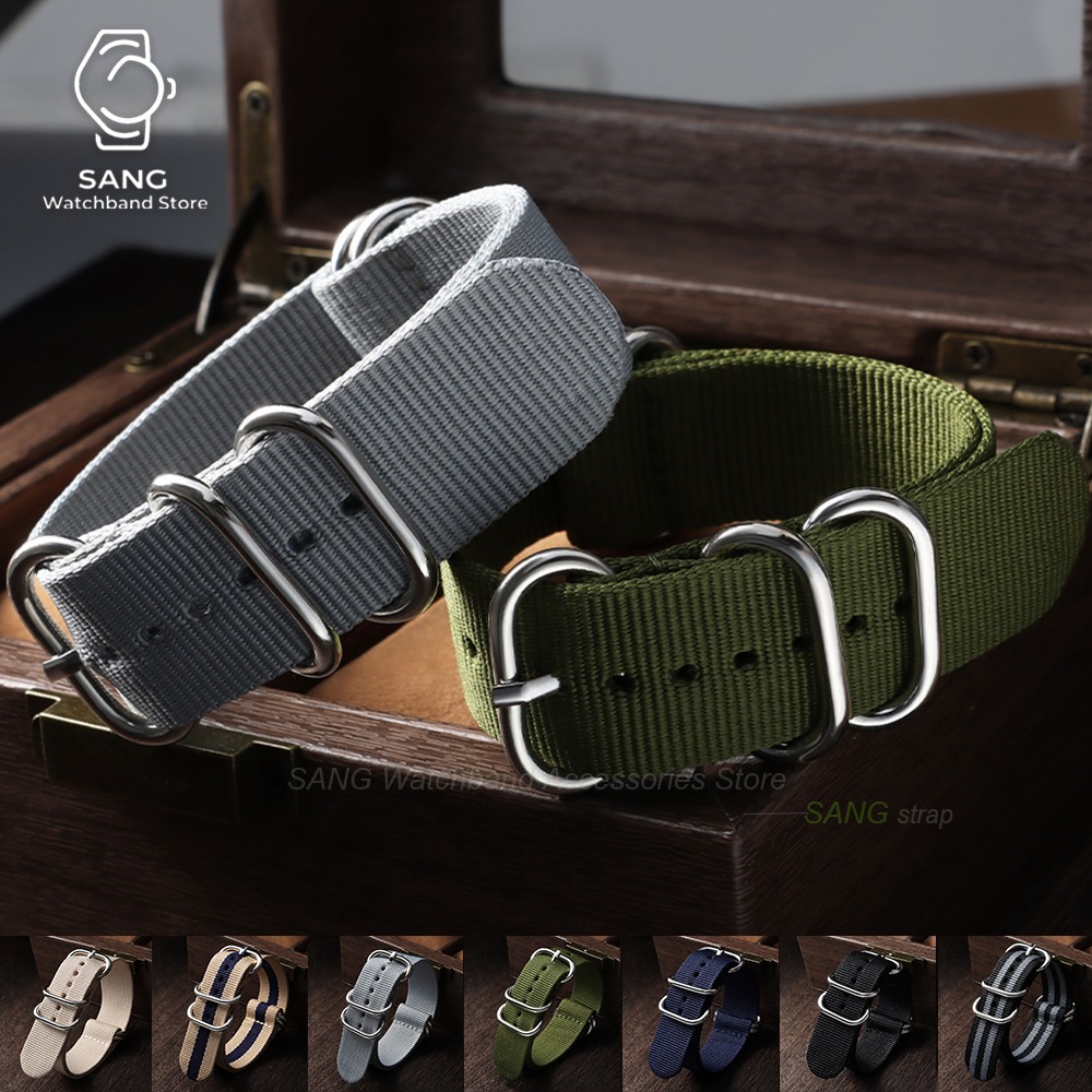18mm 20mm 22mm 24mm 아미 스포츠 스트랩 - Nato Strap Nylon 리뷰 및 가격