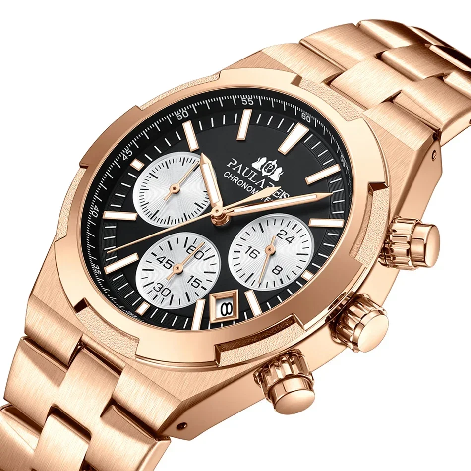 남성용 럭셔리 시계 크로노그래프 발광 로즈 골드 실버  - Cartier Watch Tank 리뷰 및 가격