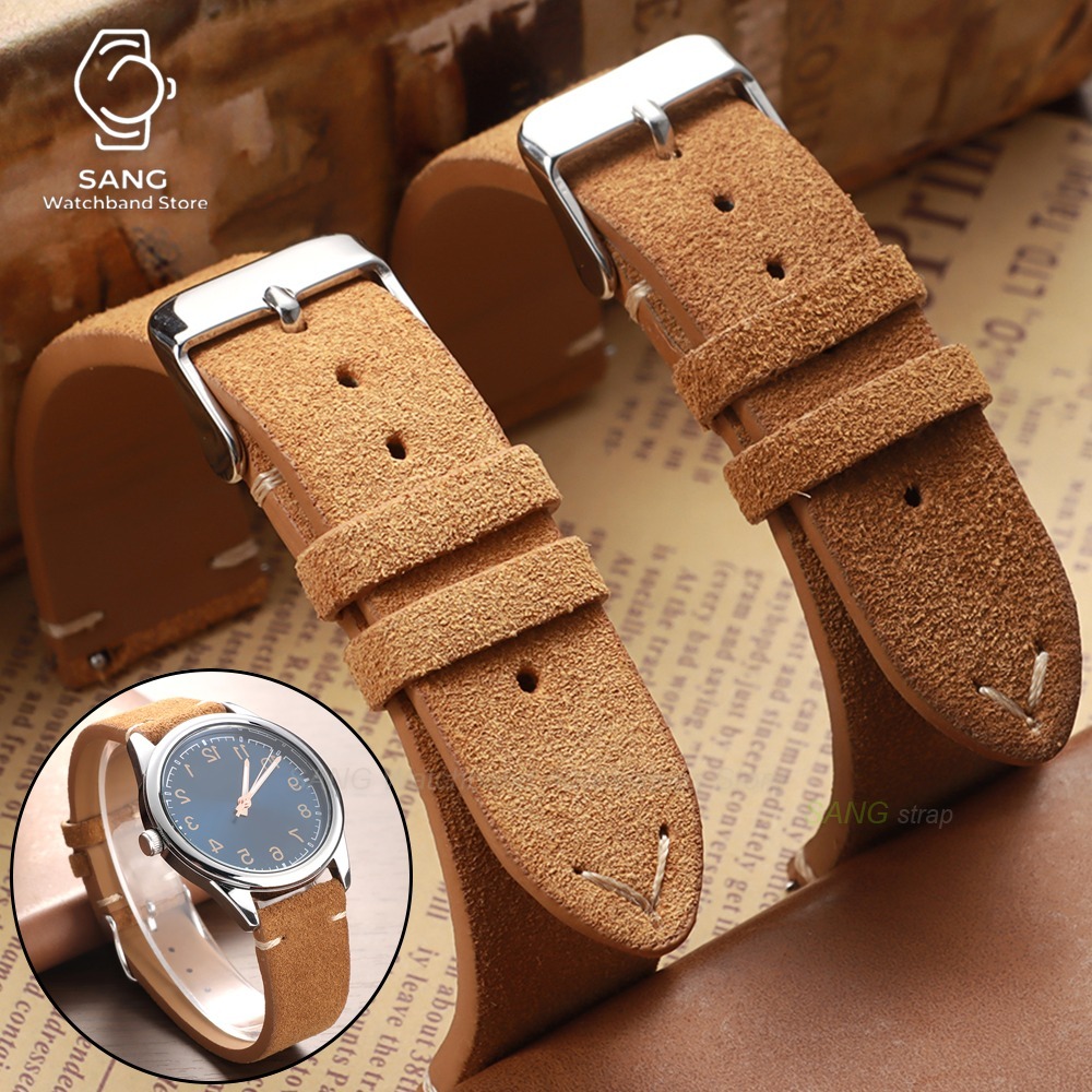 14/16/18/19/20/21/22mm 퀵 릴리즈 스 - Suede Strap Watch 리뷰 및 가격