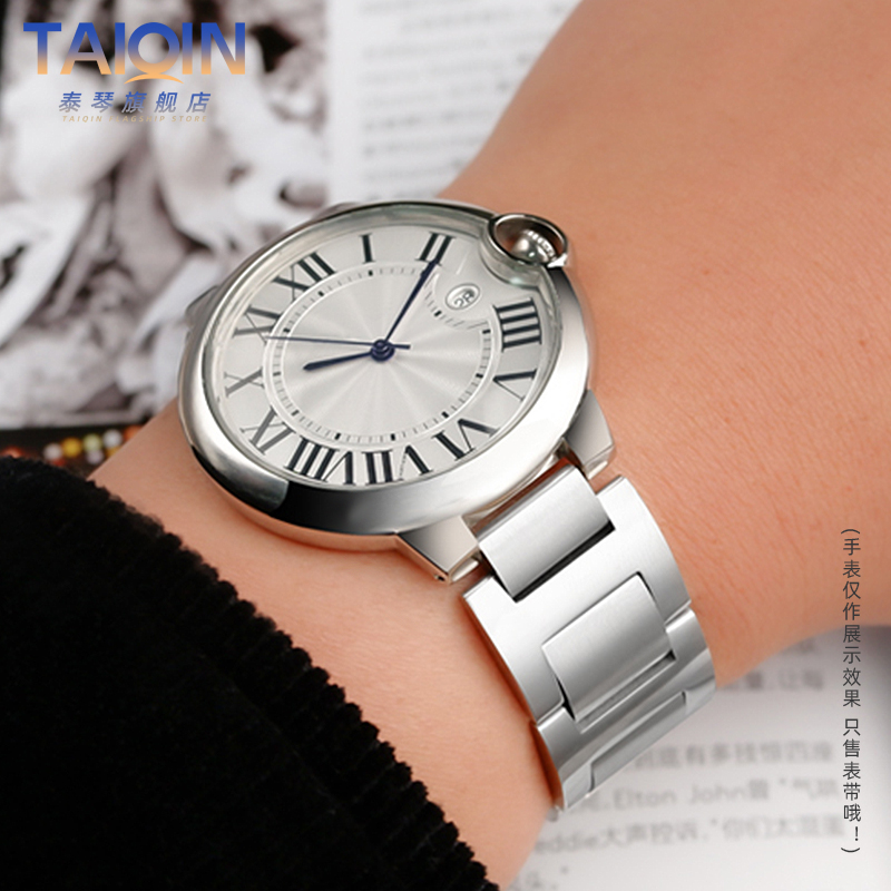 남녀공용 금속 스테인레스 스틸 시계 밴드, 까르띠에 블 - Cartier Watch Tank 리뷰 및 가격