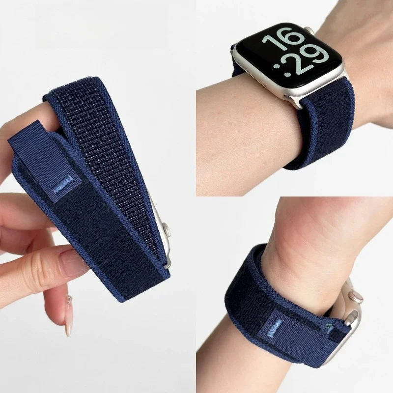 알파인 루프, 새로운 버건디 색상의 나일론 스트랩, 애 - Sport Loop Velcro 리뷰 및 가격