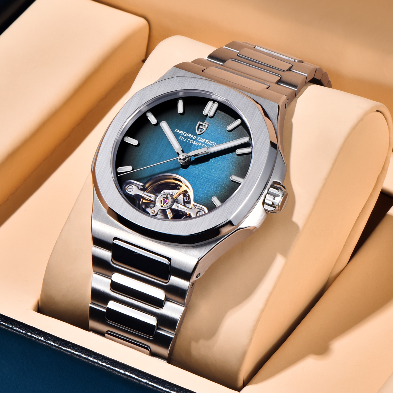파가니 디자인 신형 기계식 홀로우 아웃 투르비용 남성  - Patek Philippe Watch Nautilus 리뷰 및 가격