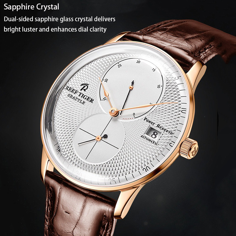남성용 방수 기계식 시계, 날짜 및 파워 리저브 표시, - Omega Watch Constellation 리뷰 및 가격