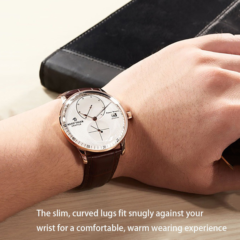 남성용 방수 기계식 시계, 날짜 및 파워 리저브 표시, - Omega Watch Constellation 리뷰 및 가격