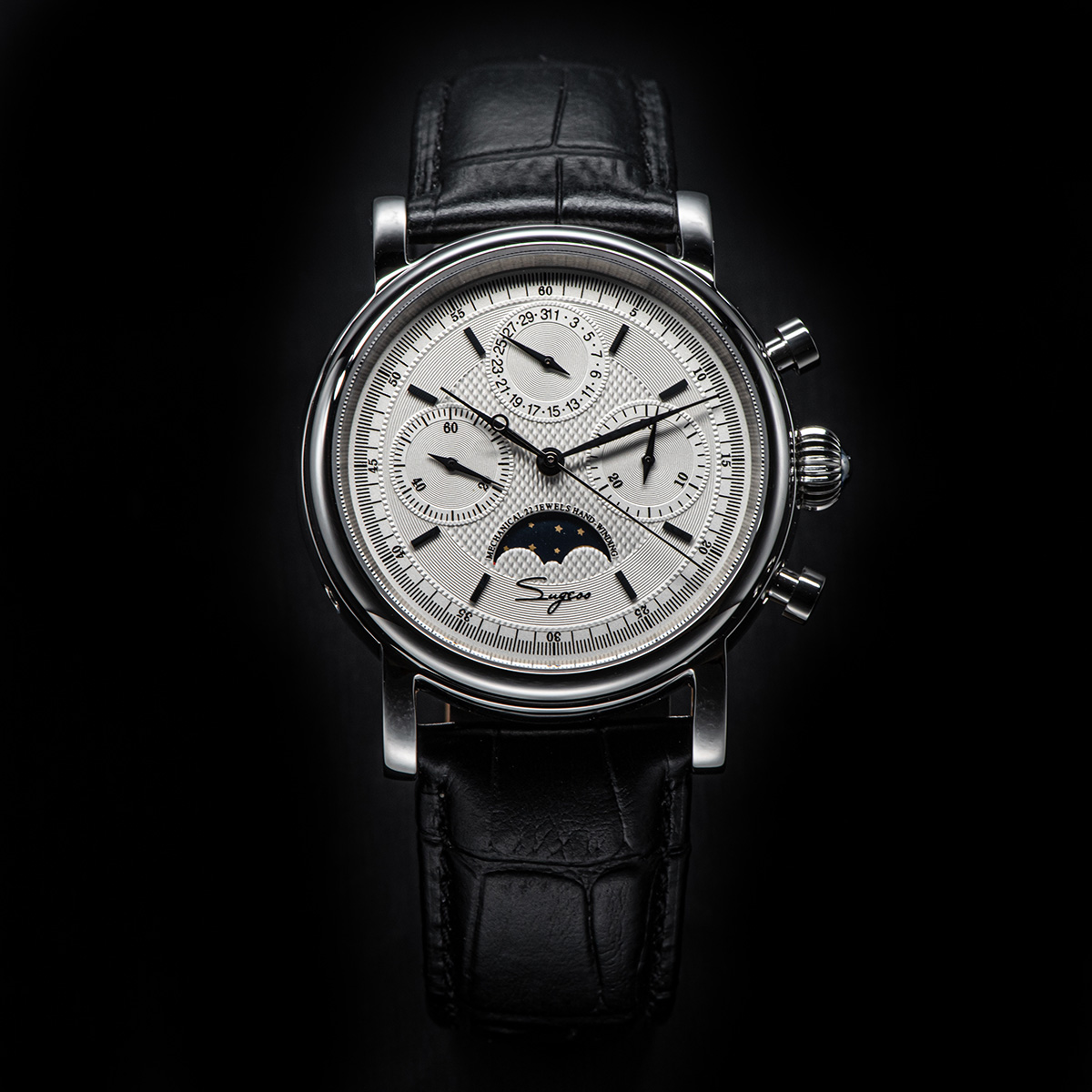 Sugess 파일럿 크로노 그래프 기계식 시계 남성 방 - Omega Watch Constellation 리뷰 및 가격