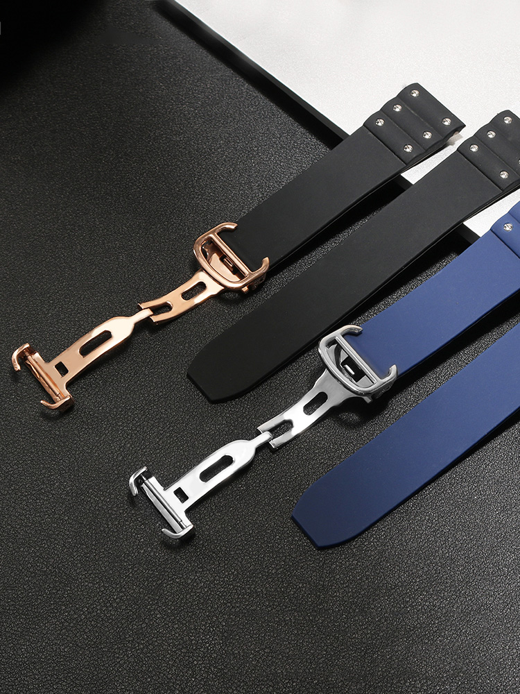 까르띠에 산토스 실리콘 스트랩 용 고품질 고무 시계 밴 - Cartier Watch Tank 리뷰 및 가격