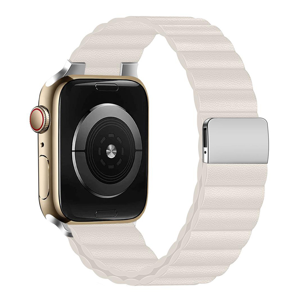 애플 워치 스트랩용 가죽 밴드, 마그네틱 팔찌, 아이워 - Milanese Loop Magnetic 리뷰 및 가격