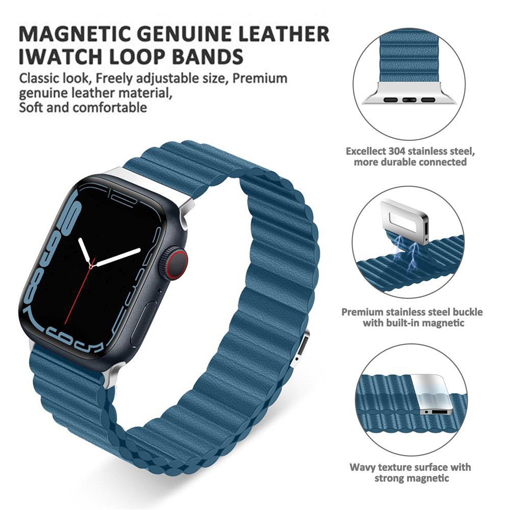 애플 워치 스트랩용 가죽 밴드, 마그네틱 팔찌, 아이워 - Milanese Loop Magnetic 리뷰 및 가격